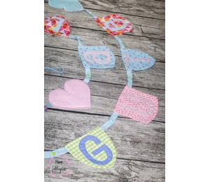 Stickserie - Lollipop Alpha Schriftart